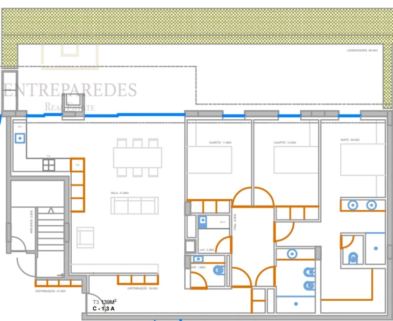 EMPREENDIMENTO FUSION - APARTAMENTO T3 COM VARANDA PARA COMPRAR EM CONDOMÍNIO FECHADO EXCLUSIVO NA CIDADE DO PORTO C